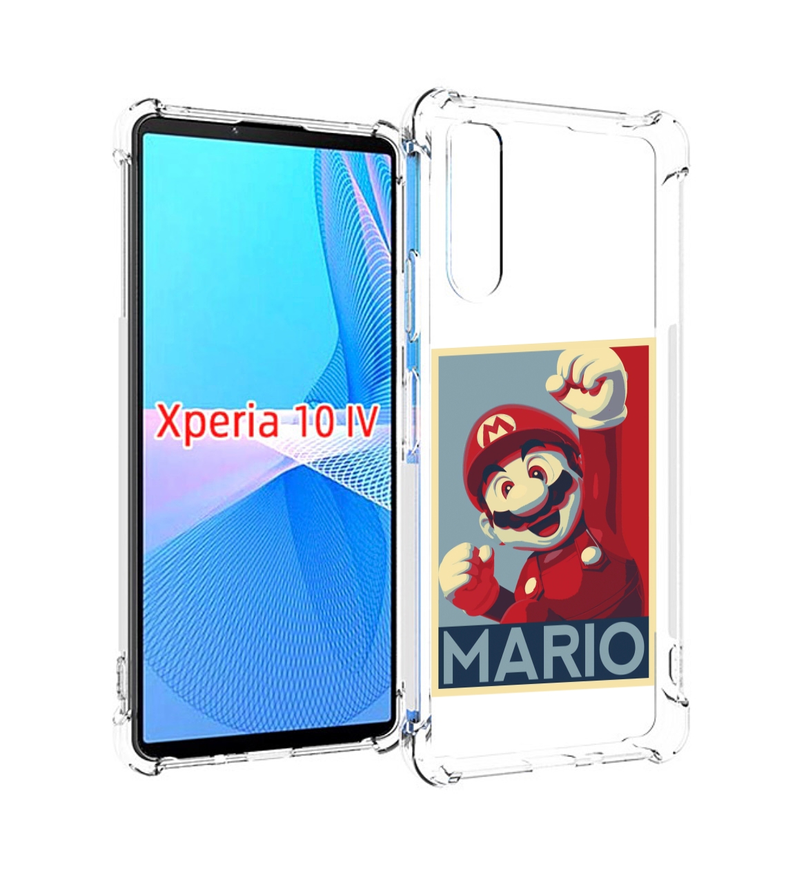 

Чехол MyPads злой марио для Sony Xperia 10 IV (10-4), Прозрачный, Tocco