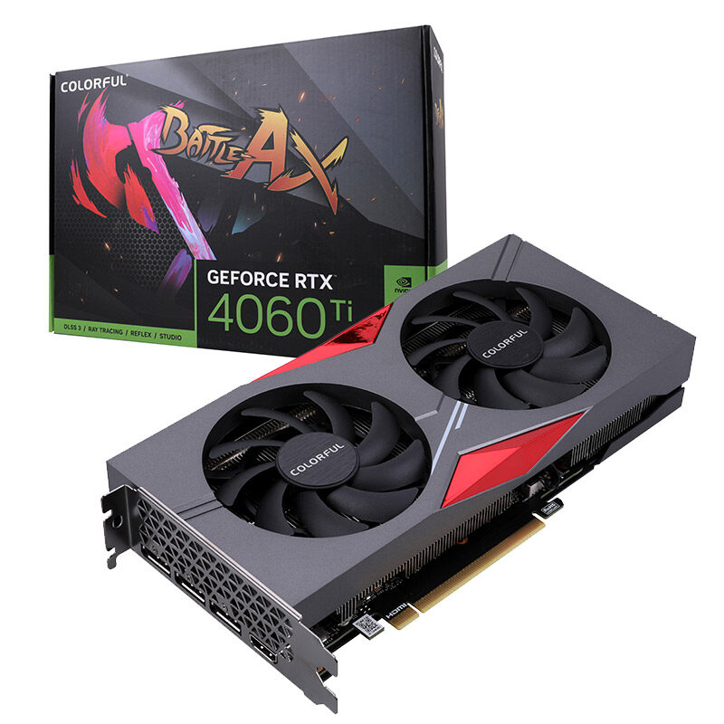 

Видеокарта Colorful NVIDIA GeForce RTX 4060 Ti NB DUO 8GB-V, Черный, GeForce RTX 4060 Ti NB DUO 8GB-V