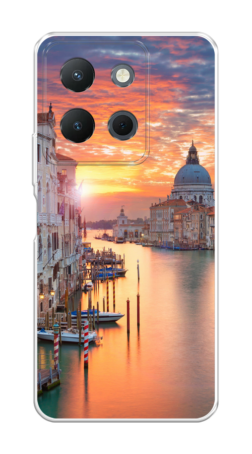

Чехол на Vivo Y36 4G "Восход 11", Розовый;оранжевый, 269250-1