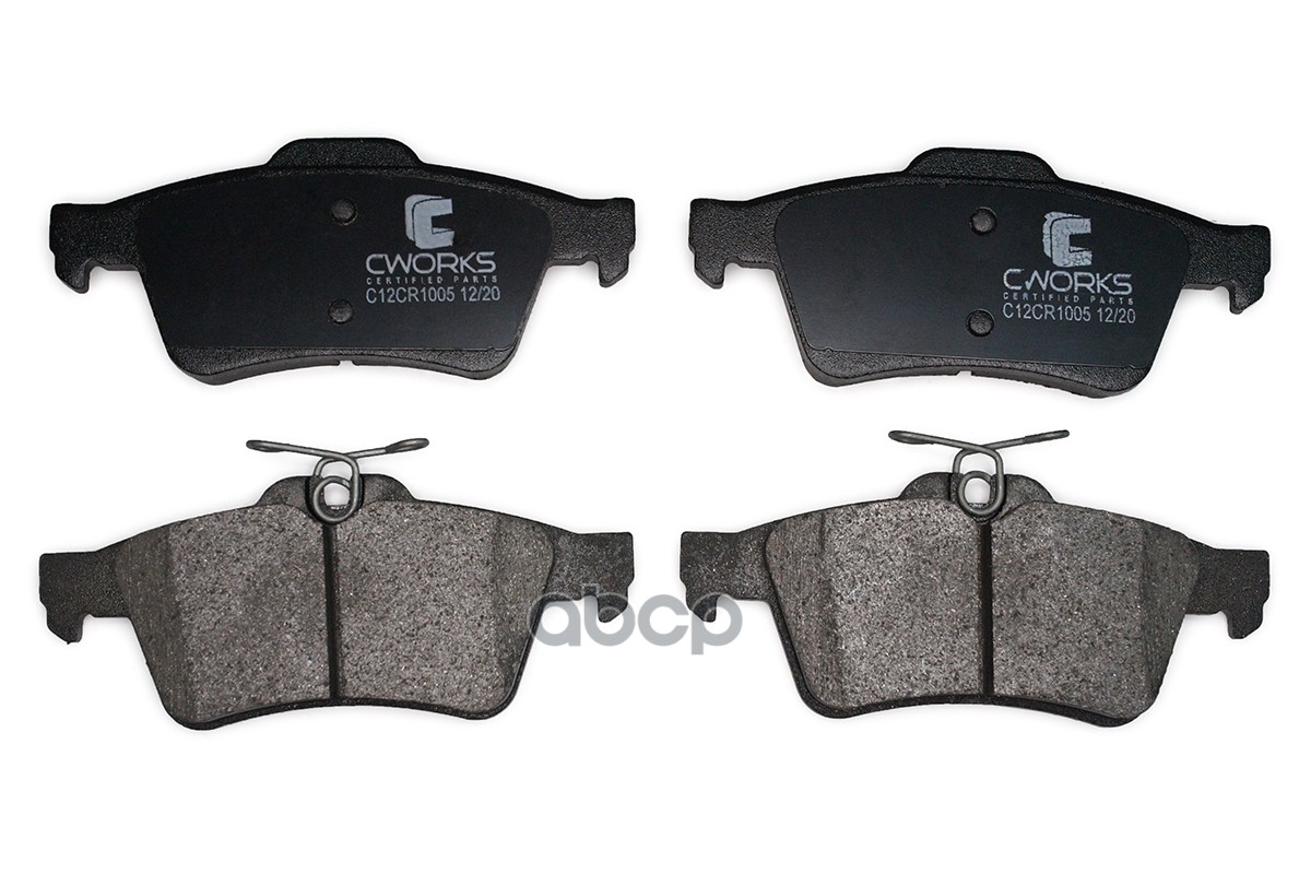 

Тормозные Колодки Задние (Low Metallic) Cworks C12cr1005 CWORKS арт. C12CR1005
