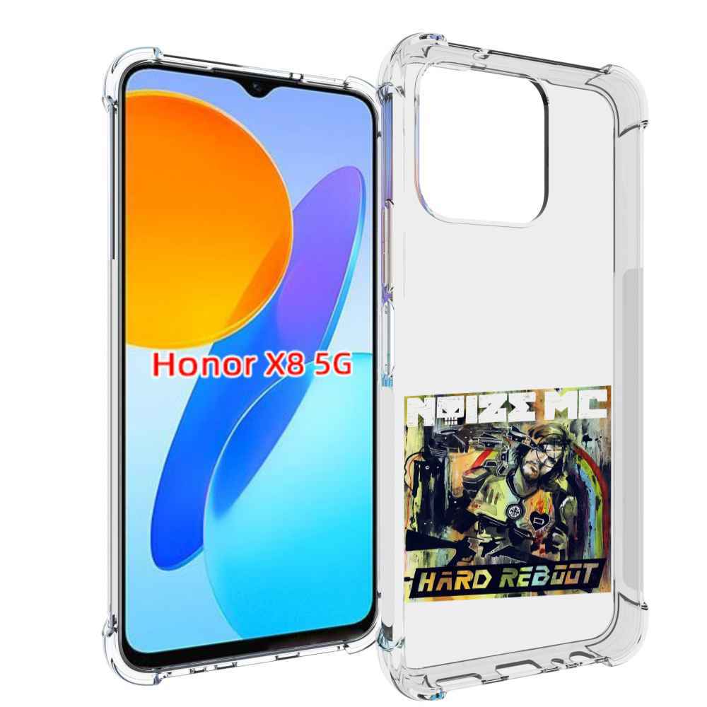 

Чехол MyPads Hard Reboot Noize MC для Honor X8 5G, Прозрачный, Tocco