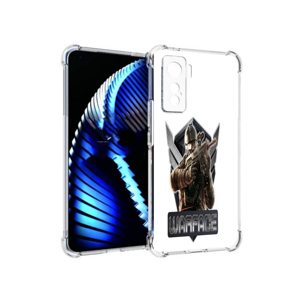 

Чехол MyPads Tocco для Vivo iQOO 5 игра про войну, Прозрачный, Tocco