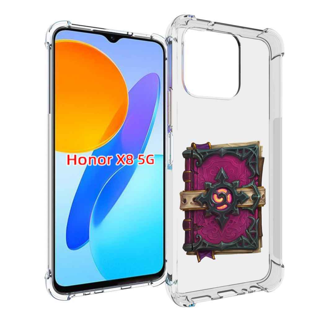 

Чехол MyPads Hearthstone для Honor X8 5G, Прозрачный, Tocco