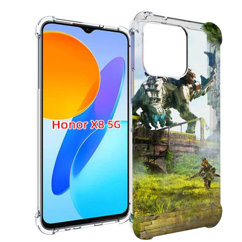 

Чехол MyPads Horizon Zero Dawn для Honor X8 5G, Прозрачный, Tocco