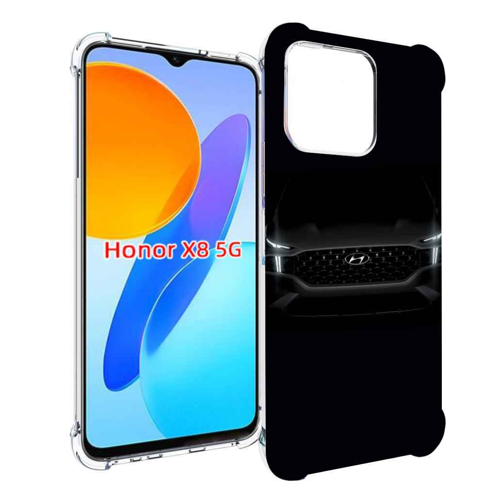 

Чехол MyPads Hyundai хендаи 2 для Honor X8 5G, Прозрачный, Tocco