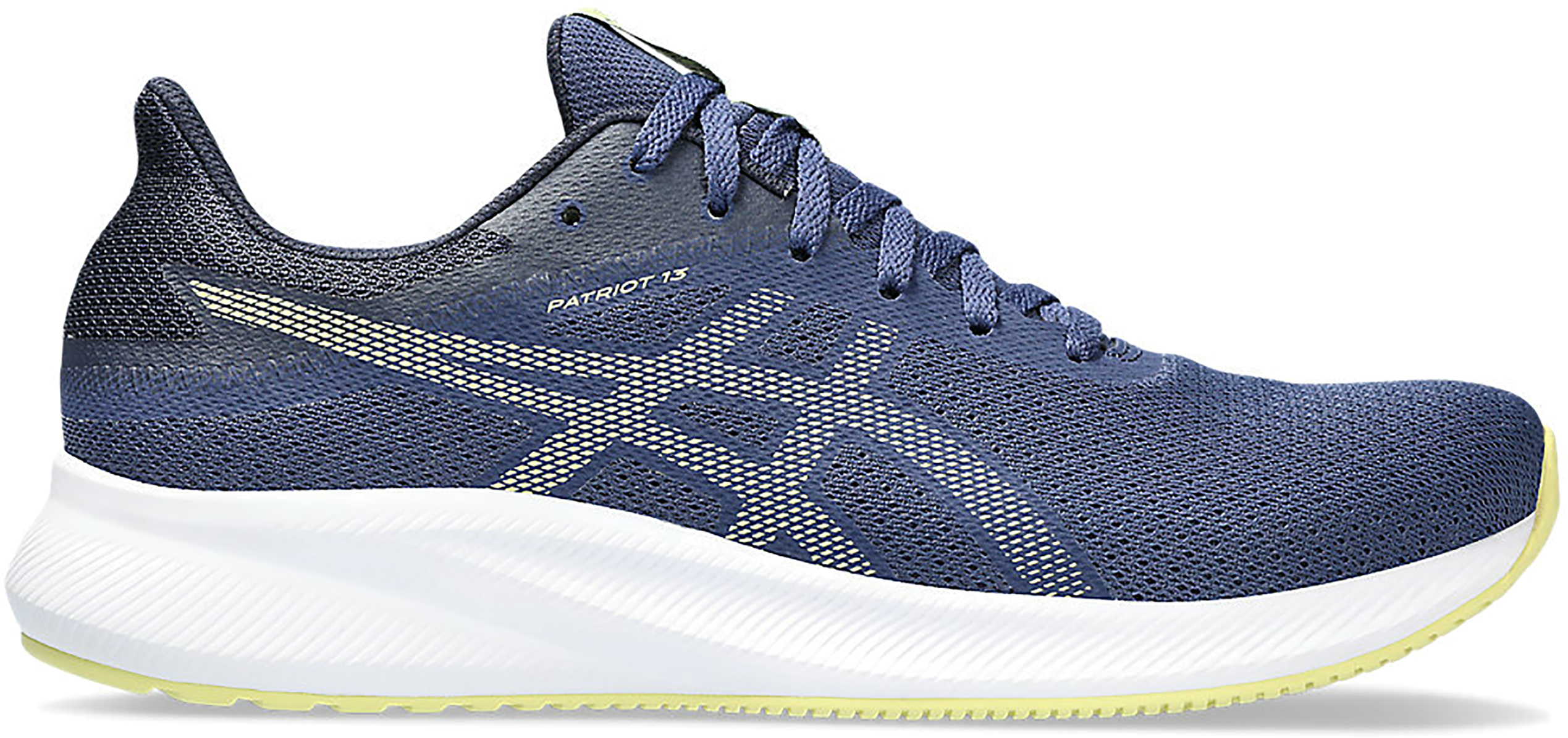 

Кроссовки мужские Asics PATRIOT 13 синие 9,5 US, Синий, PATRIOT 13