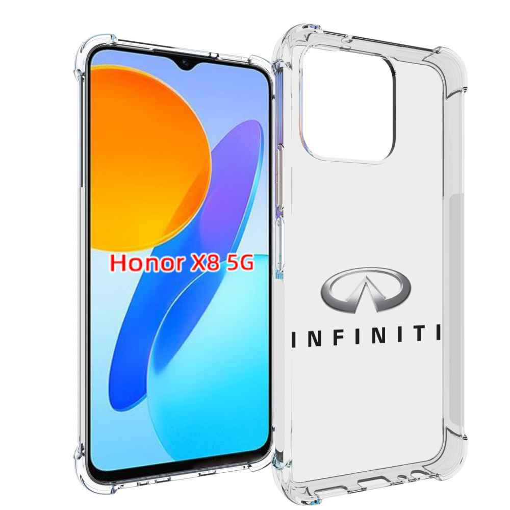 

Чехол MyPads Infiniti-3 мужской для Honor X8 5G, Прозрачный, Tocco