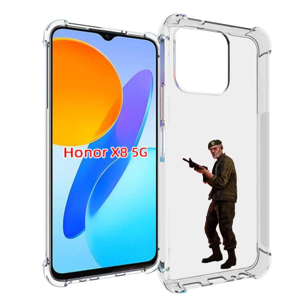 

Чехол MyPads Left-4-Dead-2 для Honor X8 5G, Прозрачный, Tocco