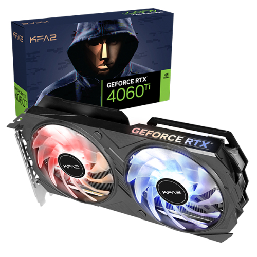 

Видеокарта KFA2 NVIDIA GeForce RTX 4060 Ti EX (46ISL8MD8AEK), Черный, GeForce RTX 4060 Ti EX