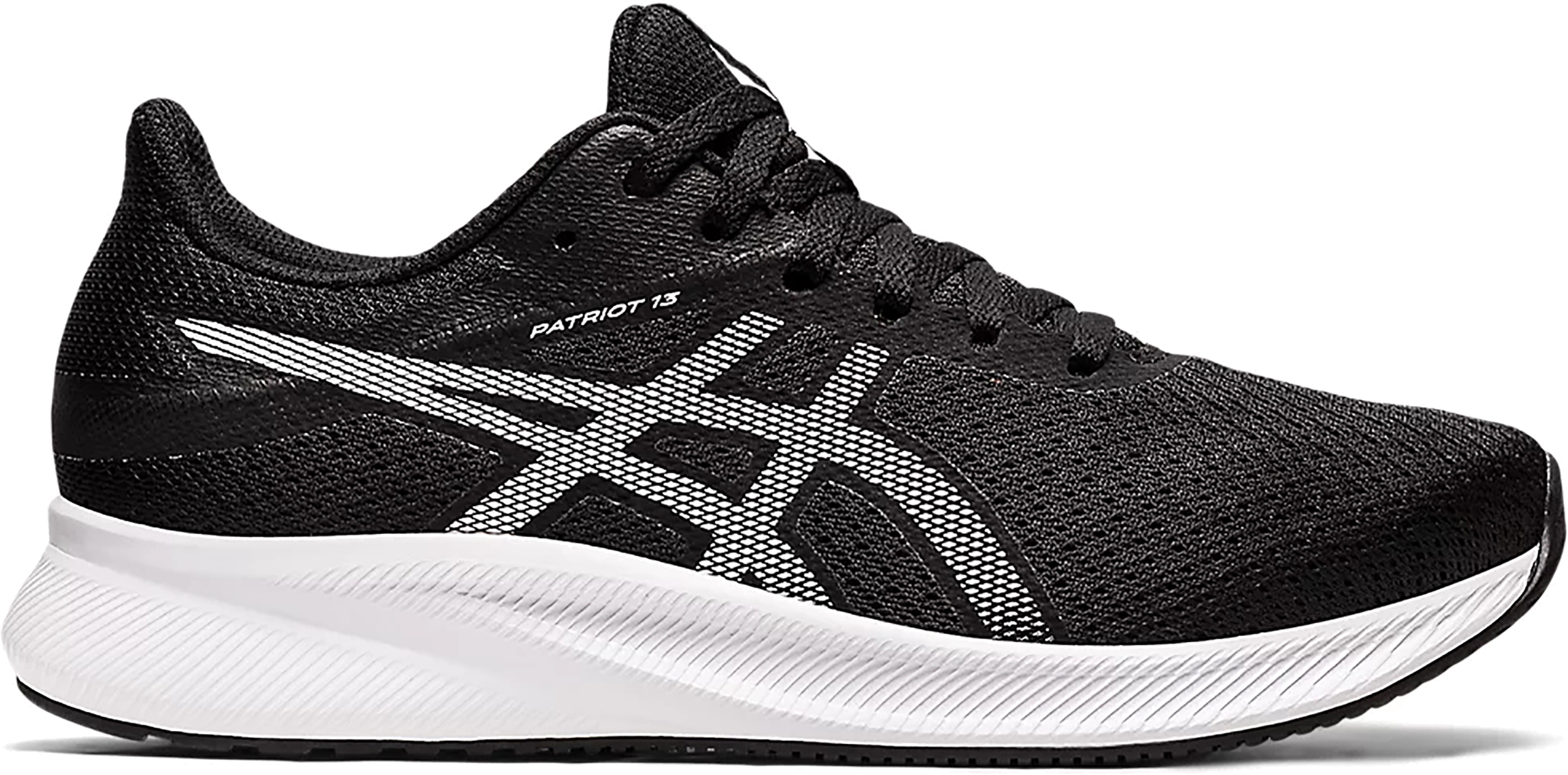 

Спортивные кроссовки женские Asics PATRIOT 13 черные 6,5 US, Черный, PATRIOT 13