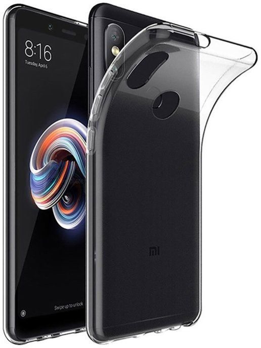 

Защитный чехол на Xiaomi Redmi Note 5 / Note 5 Pro прозрачный, 0
