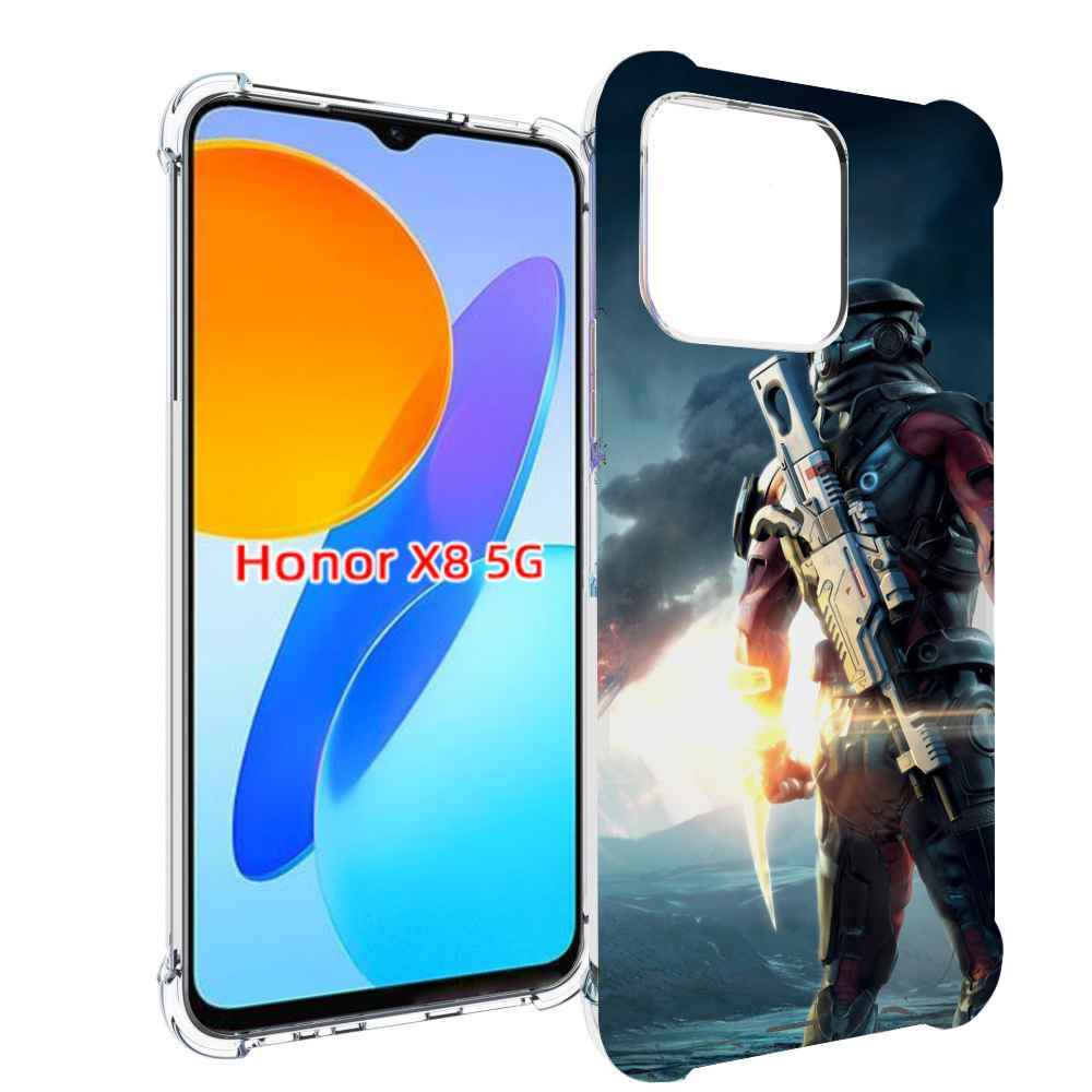 

Чехол MyPads Mass Effect Andromeda Ryder для Honor X8 5G, Прозрачный, Tocco