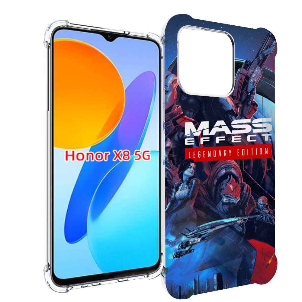 

Чехол MyPads Mass Effect Legendary Edition для Honor X8 5G, Прозрачный, Tocco