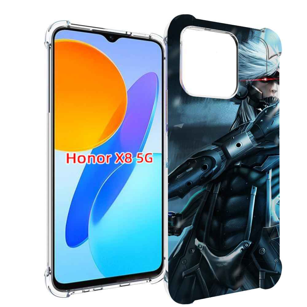 

Чехол MyPads Metal Gear Rising Revengeance для Honor X8 5G, Прозрачный, Tocco