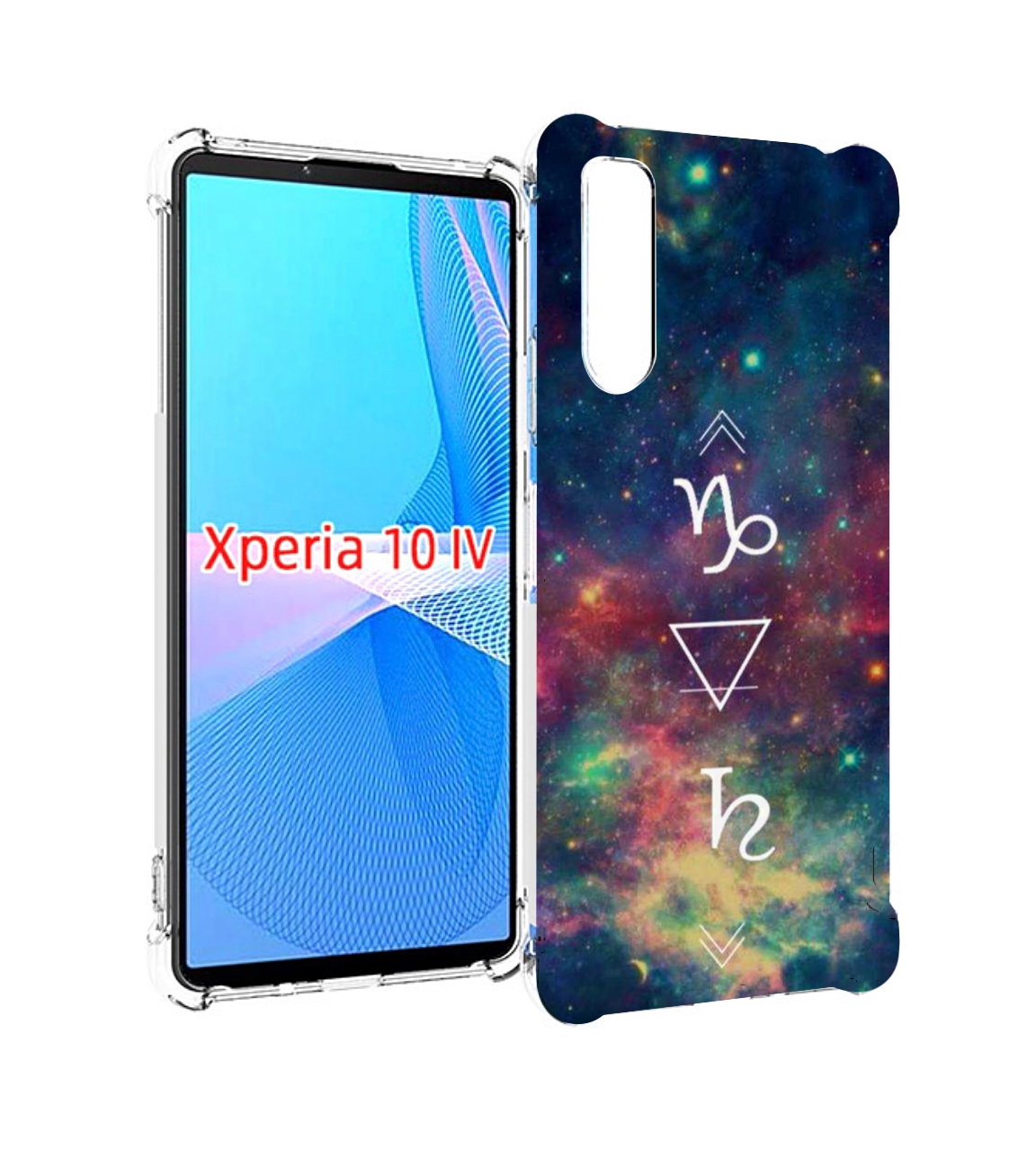 

Чехол MyPads знак зодиака козерог 5 для Sony Xperia 10 IV (10-4), Прозрачный, Tocco