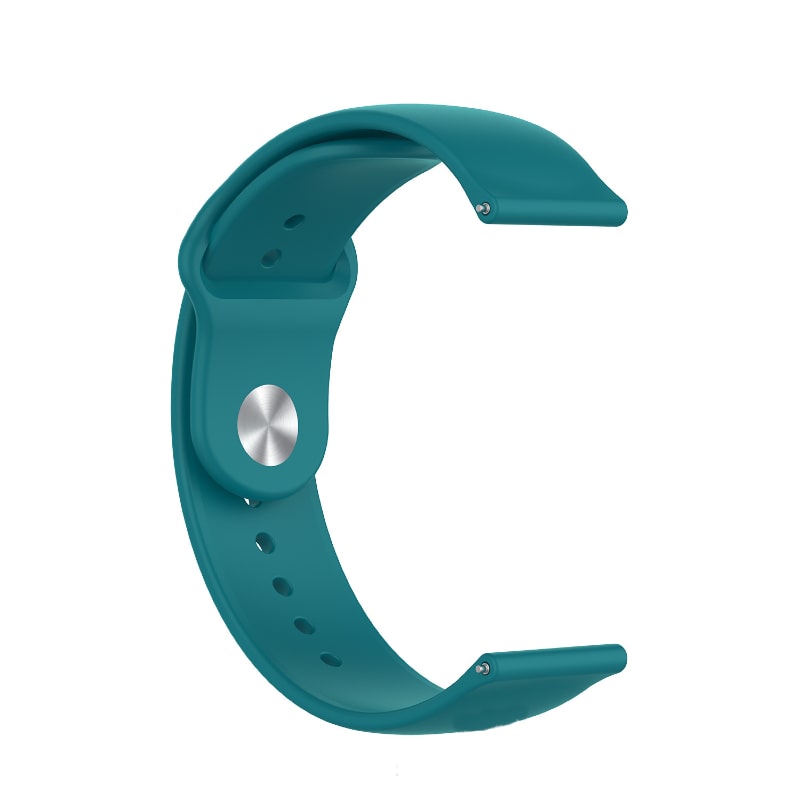 

Силиконовый ремешок для Amazfit Bip/Bip Lite/GTR 42mm/GTS 20мм цвет морской волны, Bip
