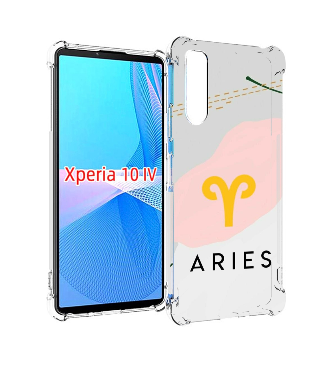 

Чехол MyPads знак зодиака овен 7 для Sony Xperia 10 IV (10-4), Прозрачный, Tocco