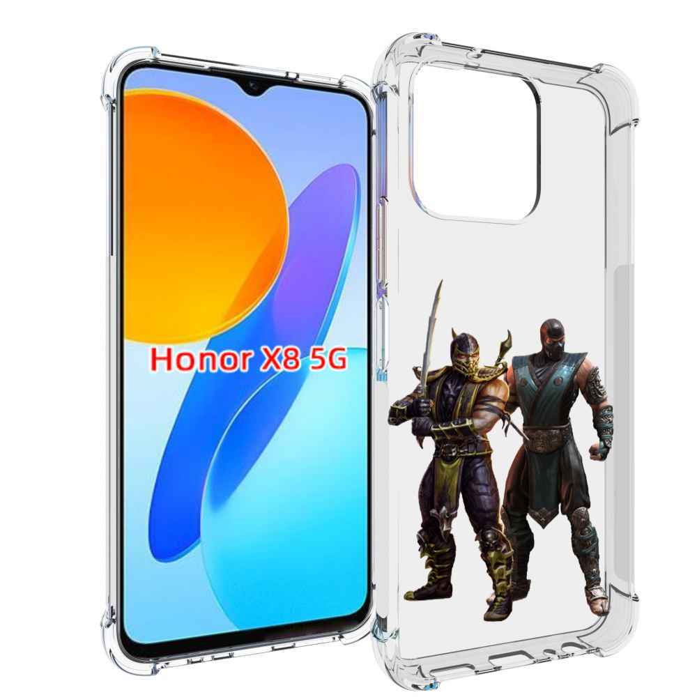 

Чехол MyPads Mortal-Kombat-1 для Honor X8 5G, Прозрачный, Tocco