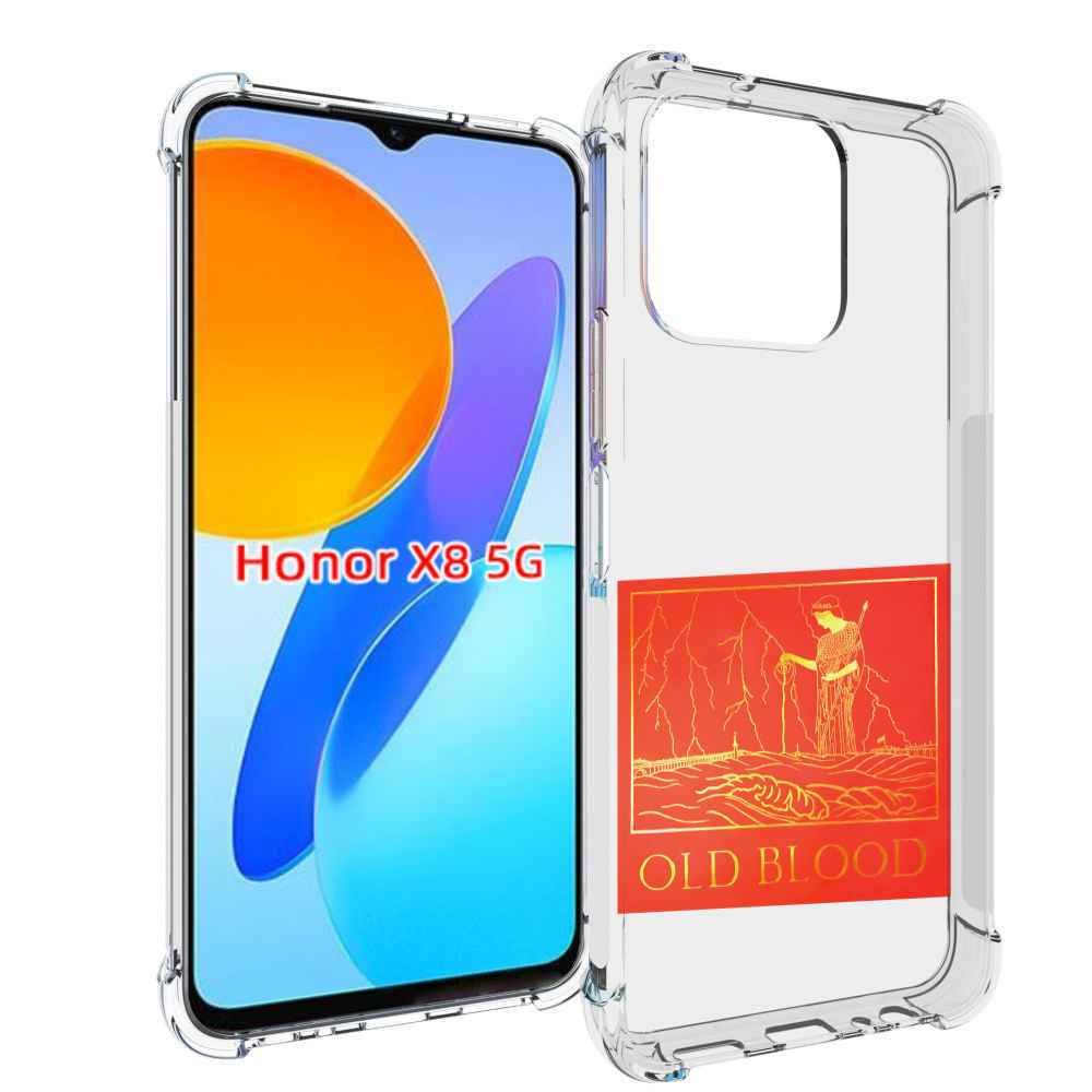 

Чехол MyPads Old Blood Boulevard Depo для Honor X8 5G, Прозрачный, Tocco