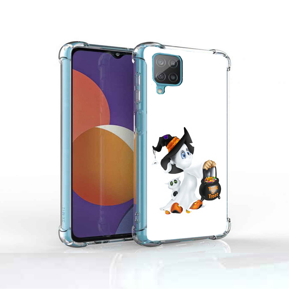 

Чехол MyPads Tocco для Samsung Galaxy M12 Маленький призрак (PT226930.536.113), Прозрачный, Tocco