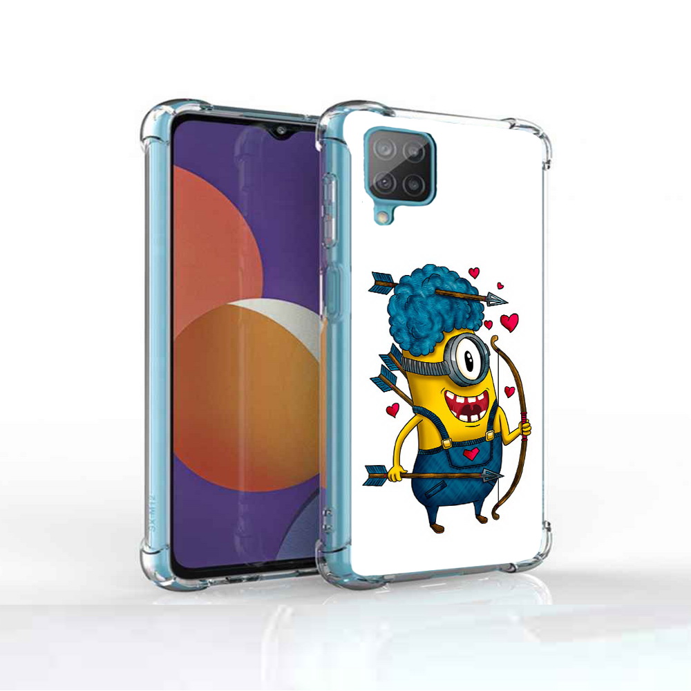 

Чехол MyPads Tocco для Samsung Galaxy M12 Миньон купидон (PT226930.536.117), Прозрачный, Tocco
