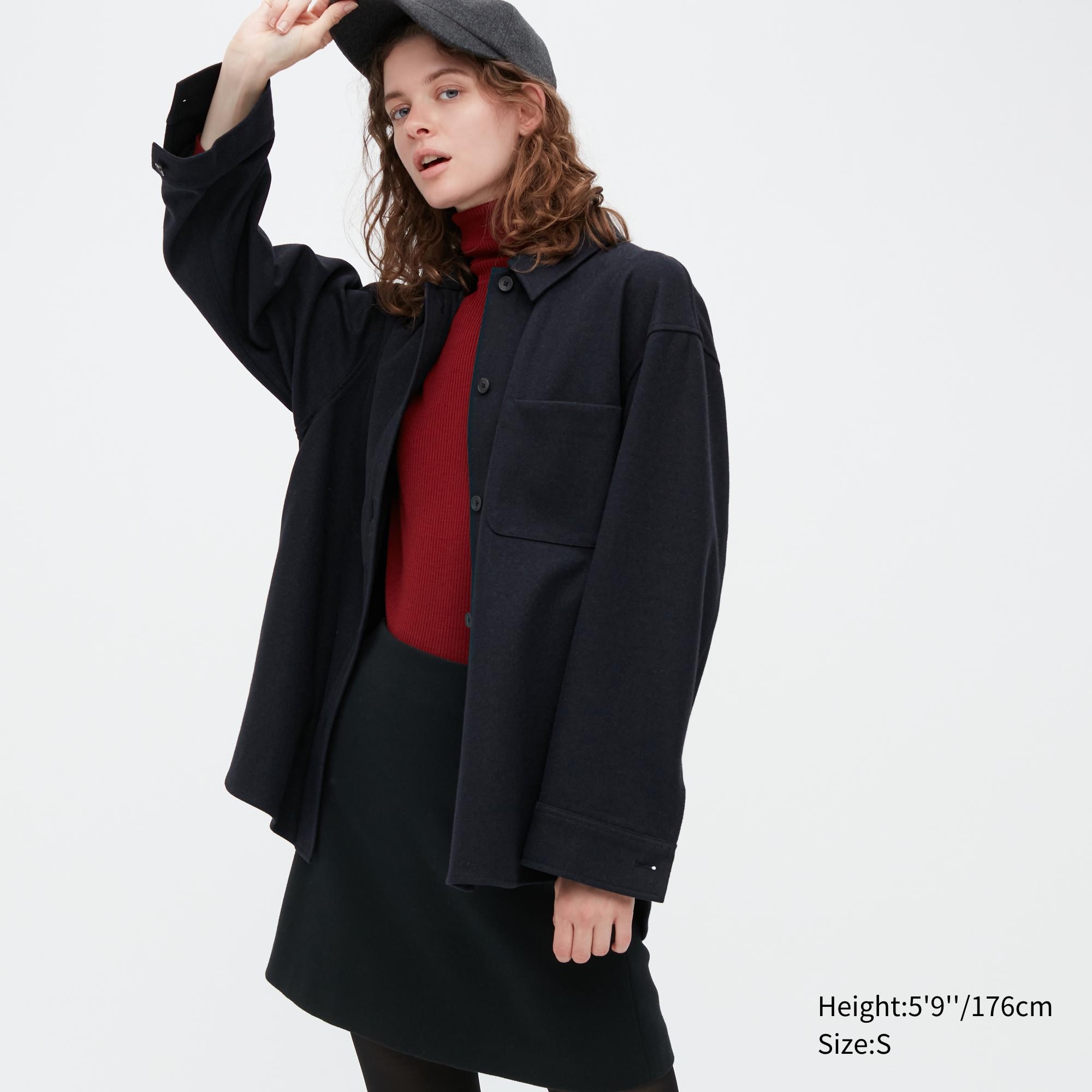 

Рубашка женская UNIQLO 450534COL69 синяя S (доставка из-за рубежа), 450534COL69