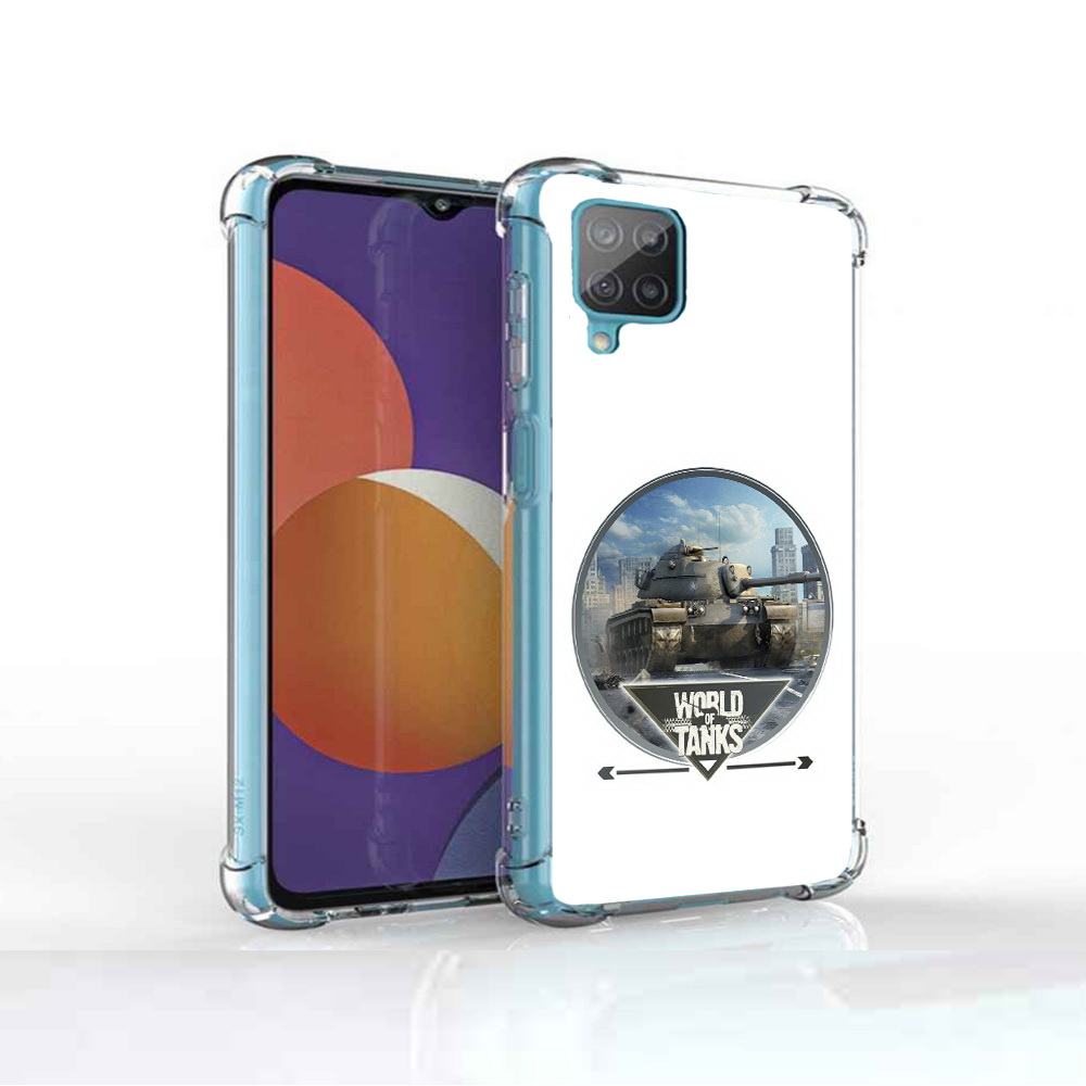 

Чехол MyPads Tocco для Samsung Galaxy M12 Мир танков (PT226930.536.119), Прозрачный, Tocco
