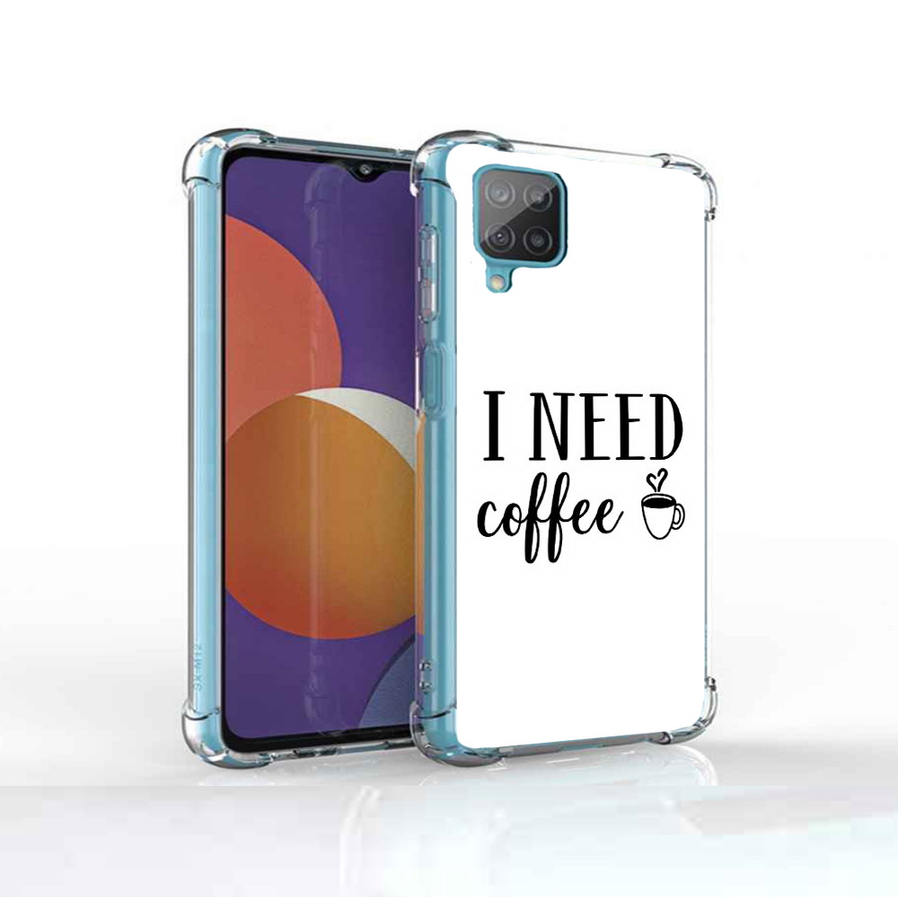 

Чехол MyPads Tocco для Samsung Galaxy M12 Мне нужен кофе (PT226930.536.121), Прозрачный, Tocco