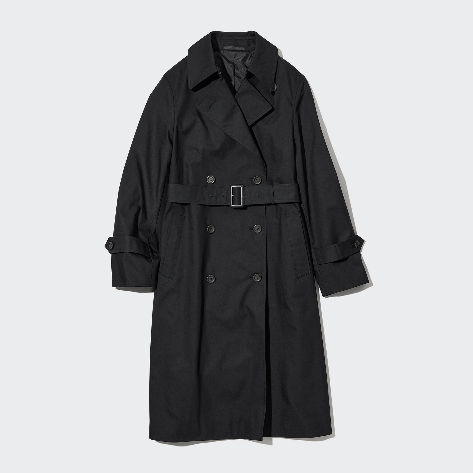 

Плащ женский UNIQLO 450562COL09 черный 2XS (доставка из-за рубежа), 450562COL09