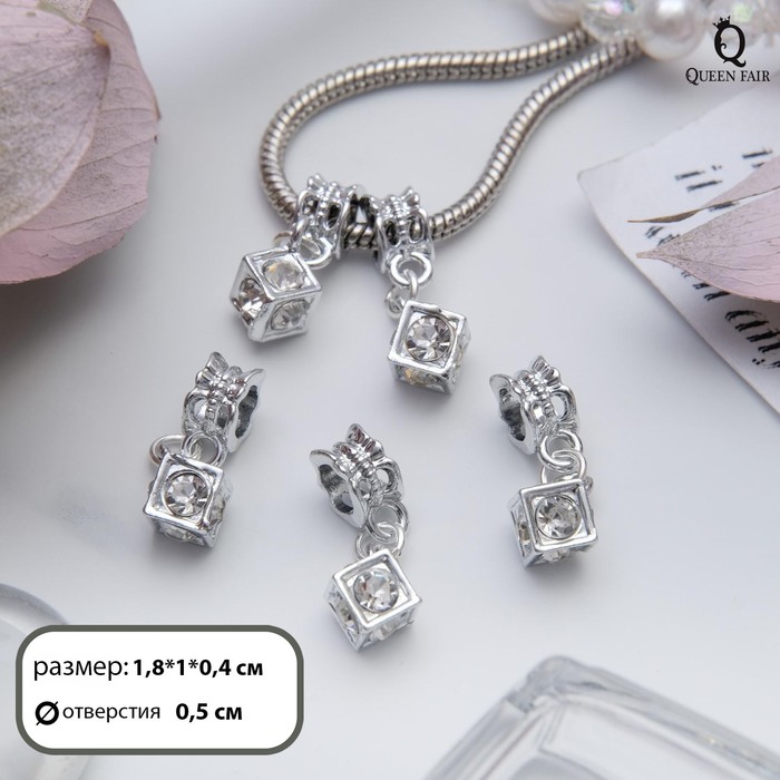 

Подвеска из бижутерного сплава Queen Fair 3925090, стразы