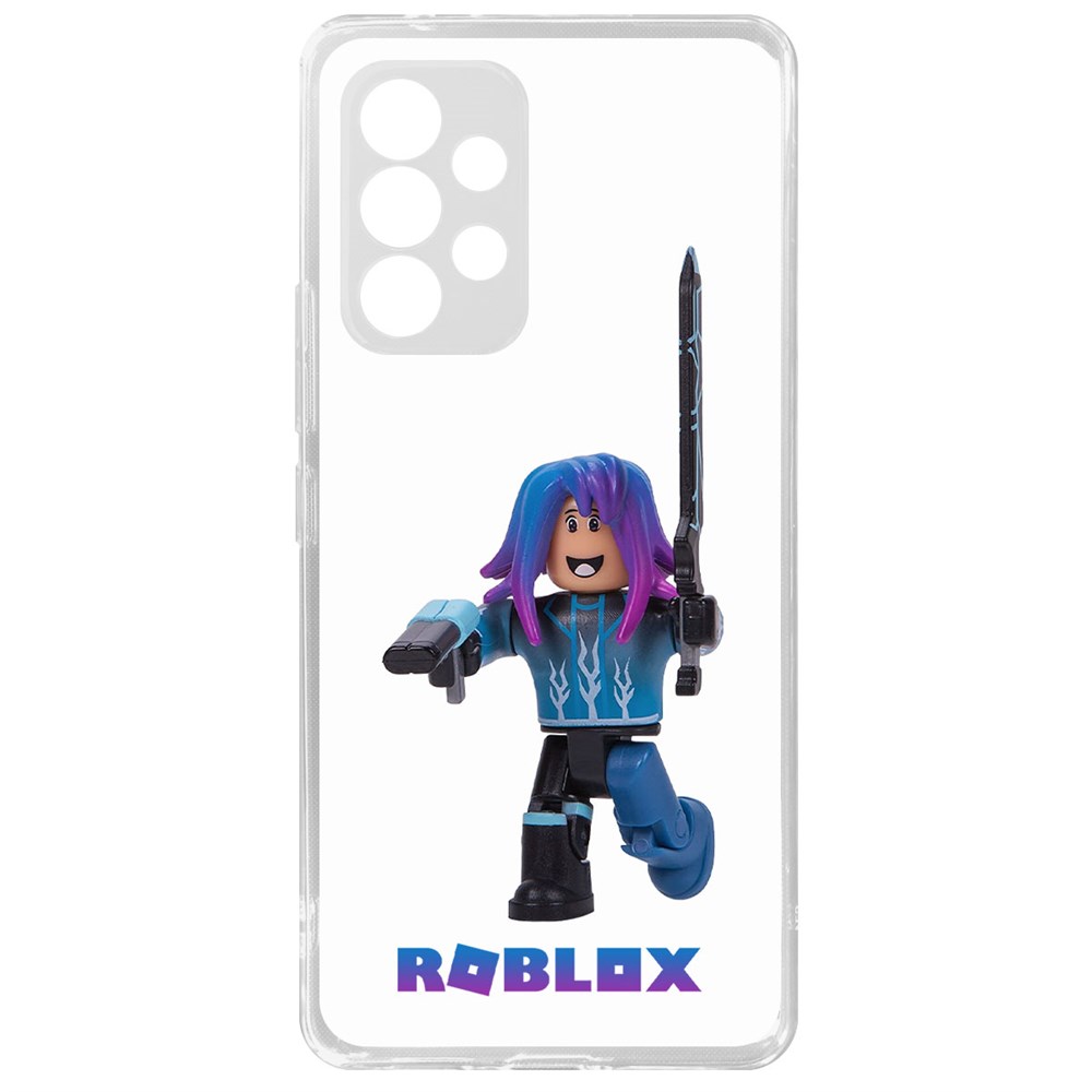 

Чехол-накладка Roblox-Паркурщик для Samsung Galaxy A53 (A536), Прозрачный