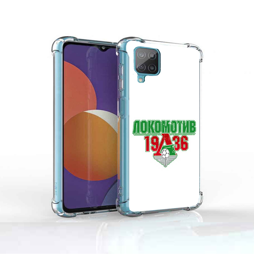 

Чехол MyPads Tocco для Samsung Galaxy M12 ФК локомотив 1936 (PT226930.536.182), Прозрачный, Tocco