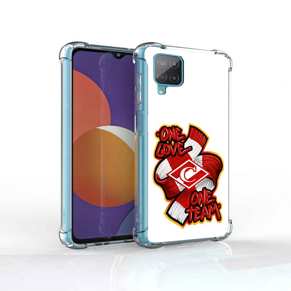 

Чехол MyPads Tocco для Samsung Galaxy M12 ФК спарак 1 любовь (PT226930.536.184), Прозрачный, Tocco