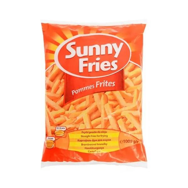 

Картофель фри Sunny Fries жареный замороженный 1 кг