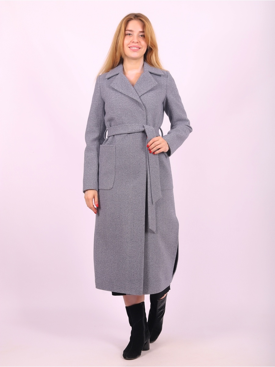 

Пальто женское Louren Wilton 057-LW синее 46 RU, 057-LW