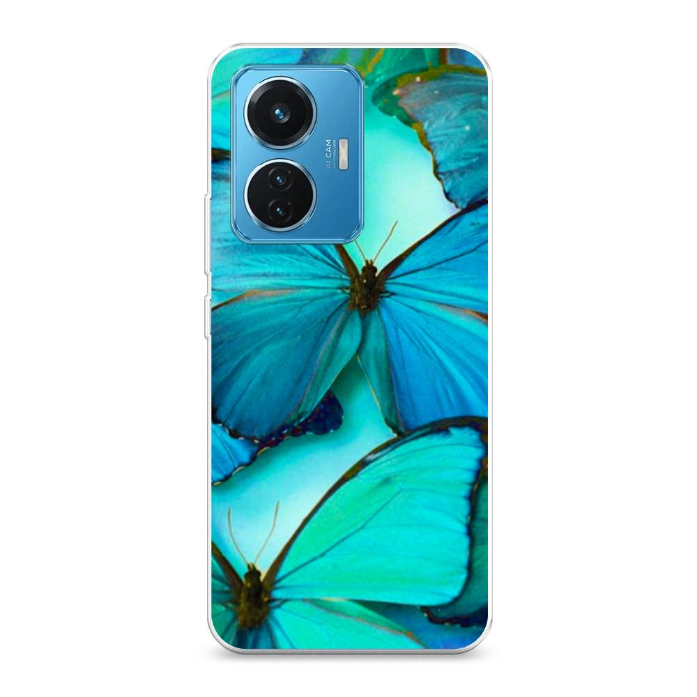 

Чехол Awog на Vivo T1 44W "Неоновые бабочки", 267150-4