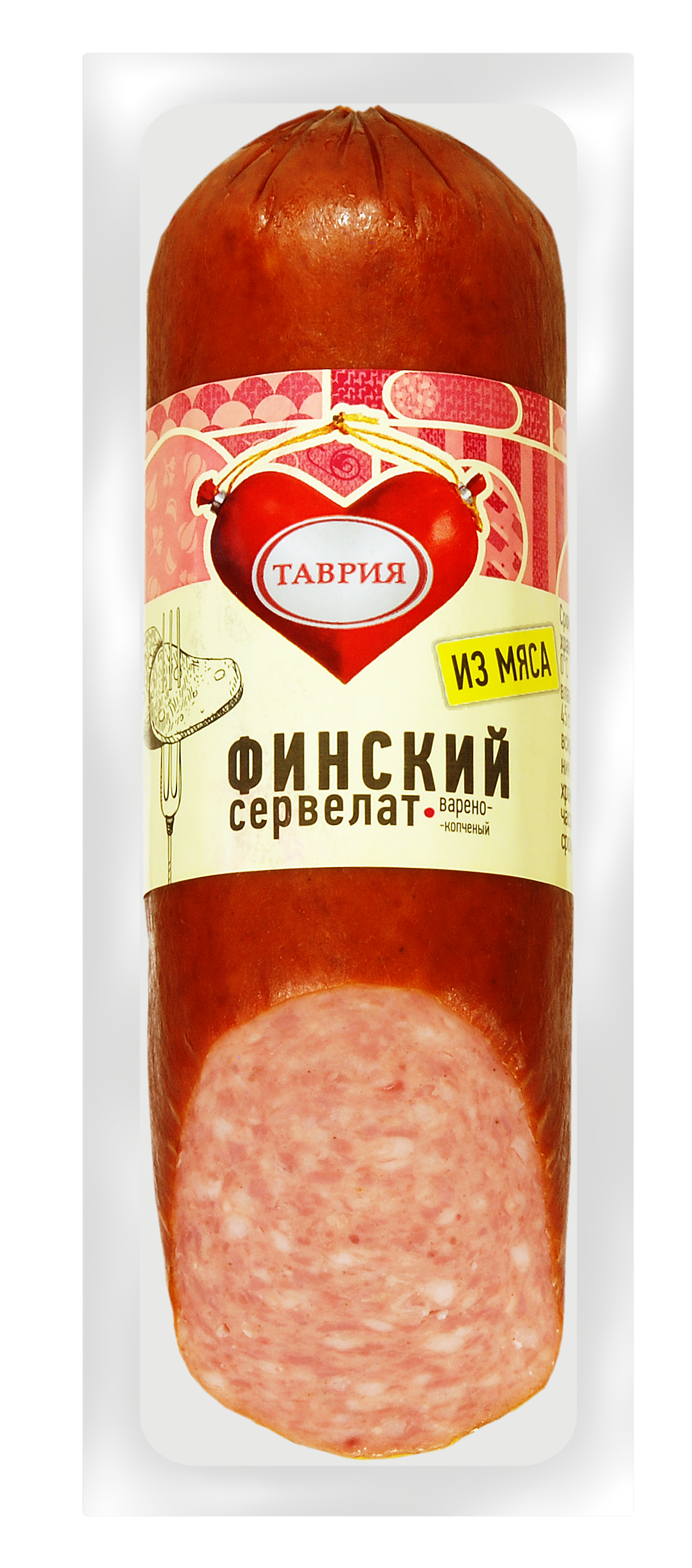 

Колбаса Таврия Сервелат финский 350 г