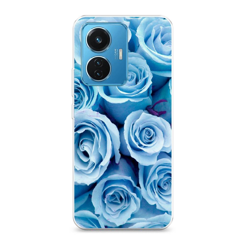 

Чехол Awog на Vivo T1 44W "Лазурные розы", 267150-8