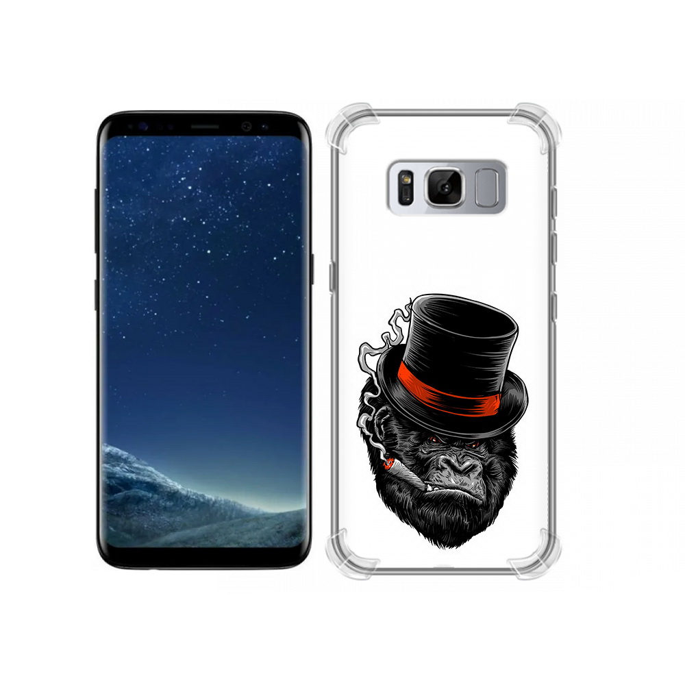 Чехол MyPads Tocco для Samsung Galaxy S8 дизайнерская горилла (PT62300.601.431)
