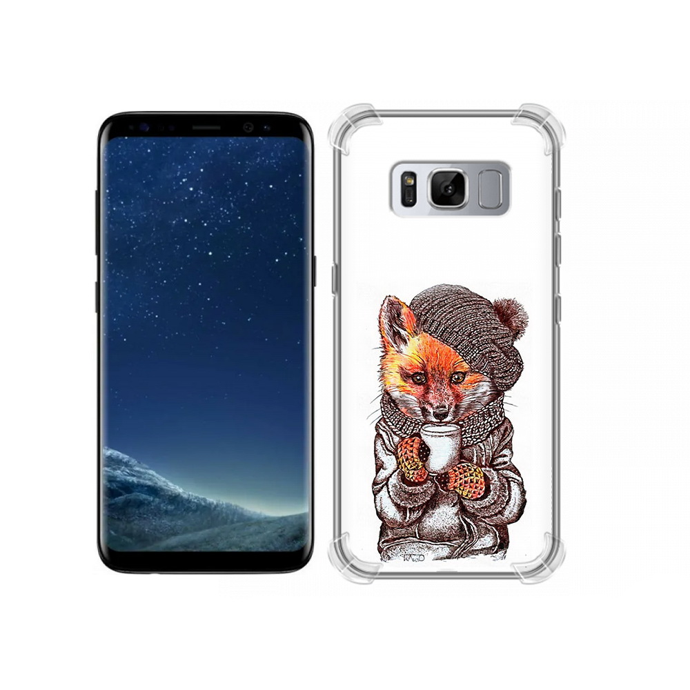 

Чехол MyPads Tocco для Samsung Galaxy S8 лиса в шапке (PT62300.601.437), Tocco