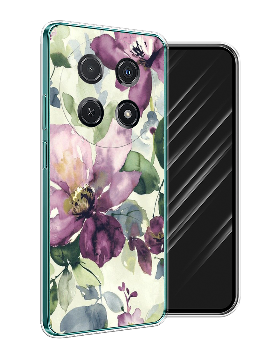 

Чехол Awog на Huawei Nova 12i "Сиреневые цветы-акварель", Фиолетовый, 6123950-1