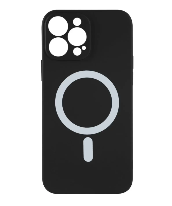 

Чехол накладка Barn&Hollis для iPhone 13 Pro, для magsafe, черная, Черный