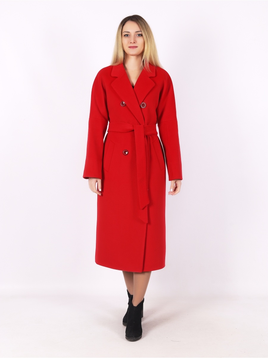 

Пальто женское Louren Wilton 62 красное 48 RU, 062