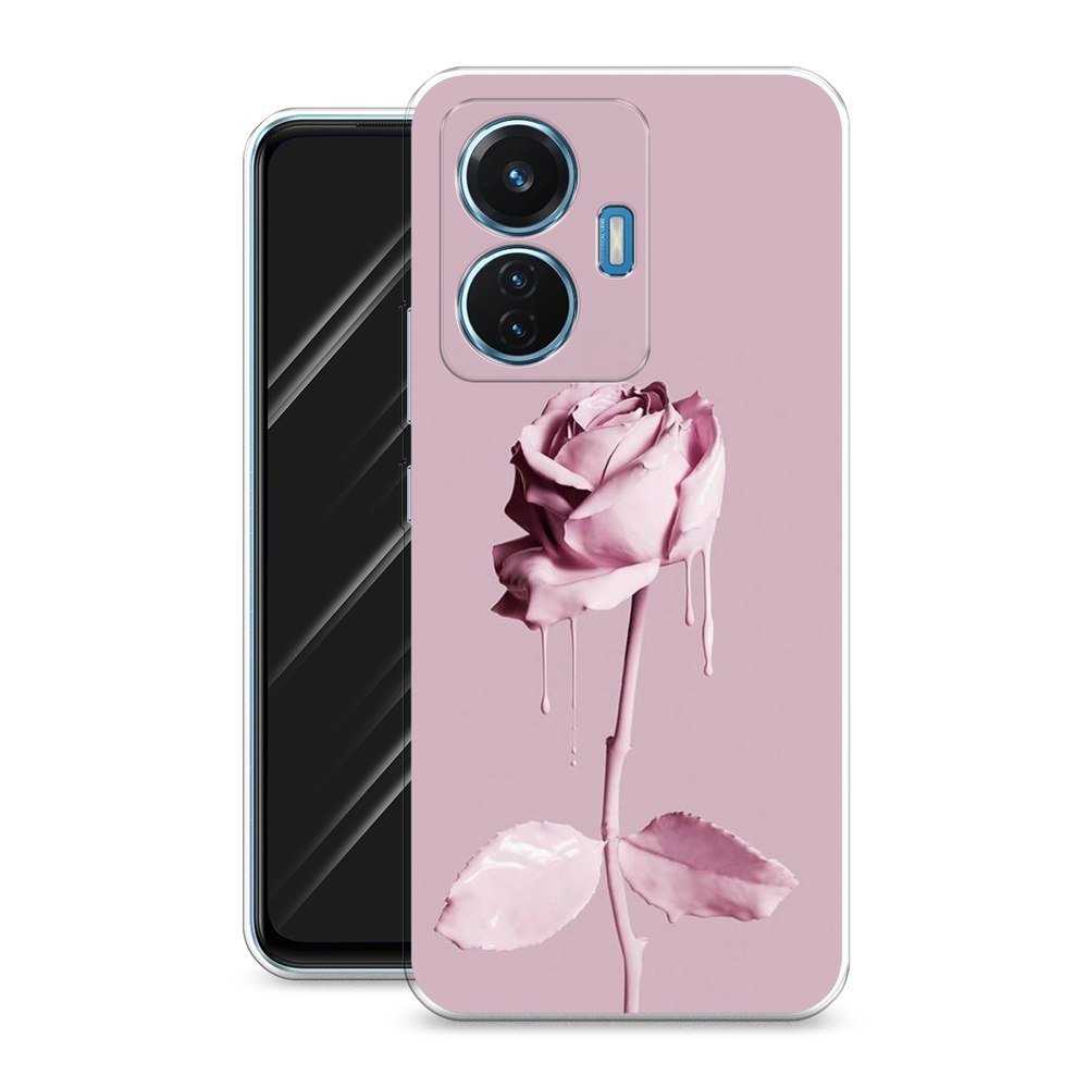 

Чехол Awog на Vivo T1 44W "Роза в краске", Розовый, 267150-8