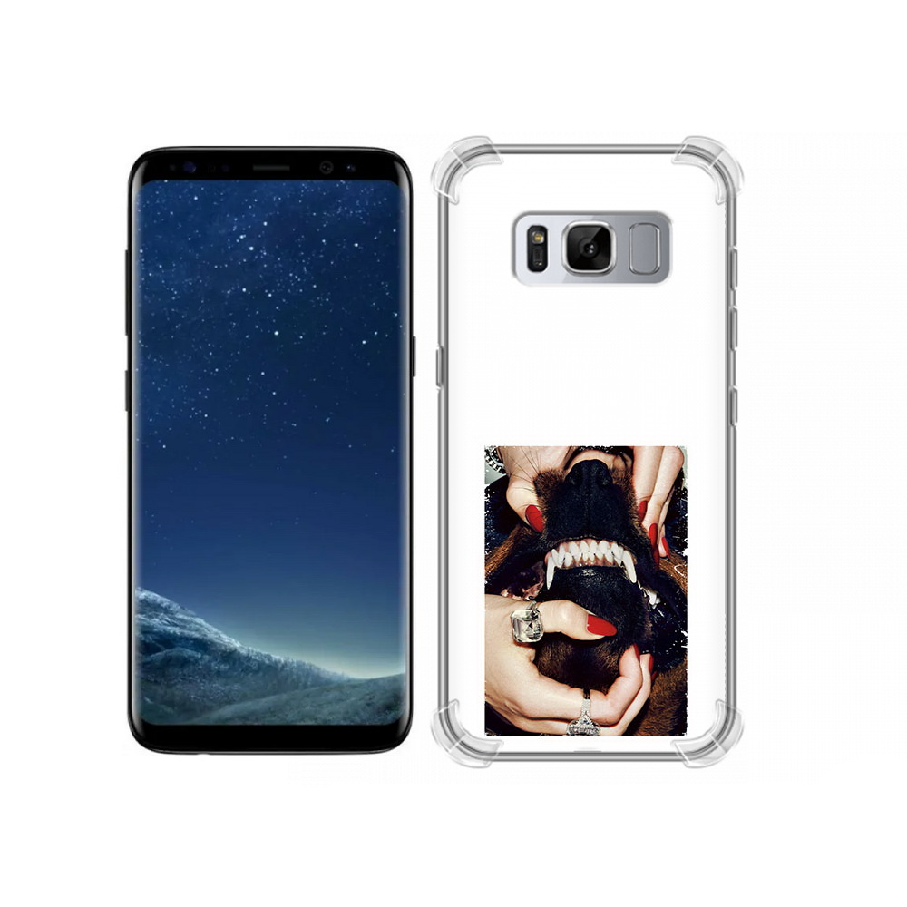 

Чехол MyPads Tocco для Samsung Galaxy S8 маникюр (PT62300.601.457), Прозрачный, Tocco
