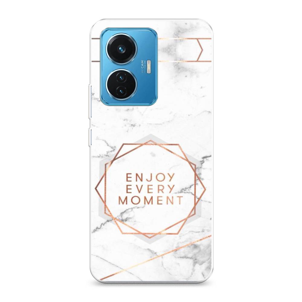 

Чехол Awog на Vivo T1 44W "Enjoy every moment мрамор", 267150-7