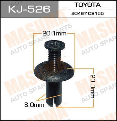 

Клипса Автомобильная (Автокрепеж) Masuma арт. KJ526
