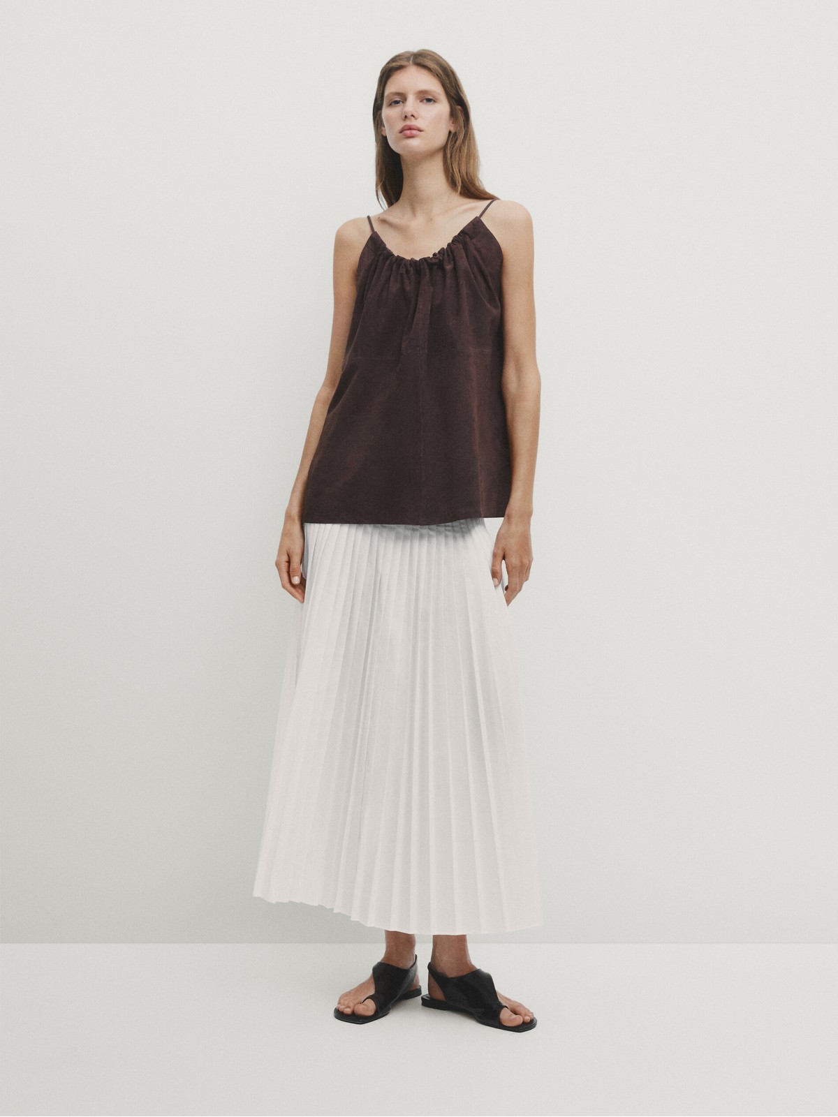 

Юбка женская Massimo Dutti 5299/759-I2024 белая M, Белый, 5299/759-I2024
