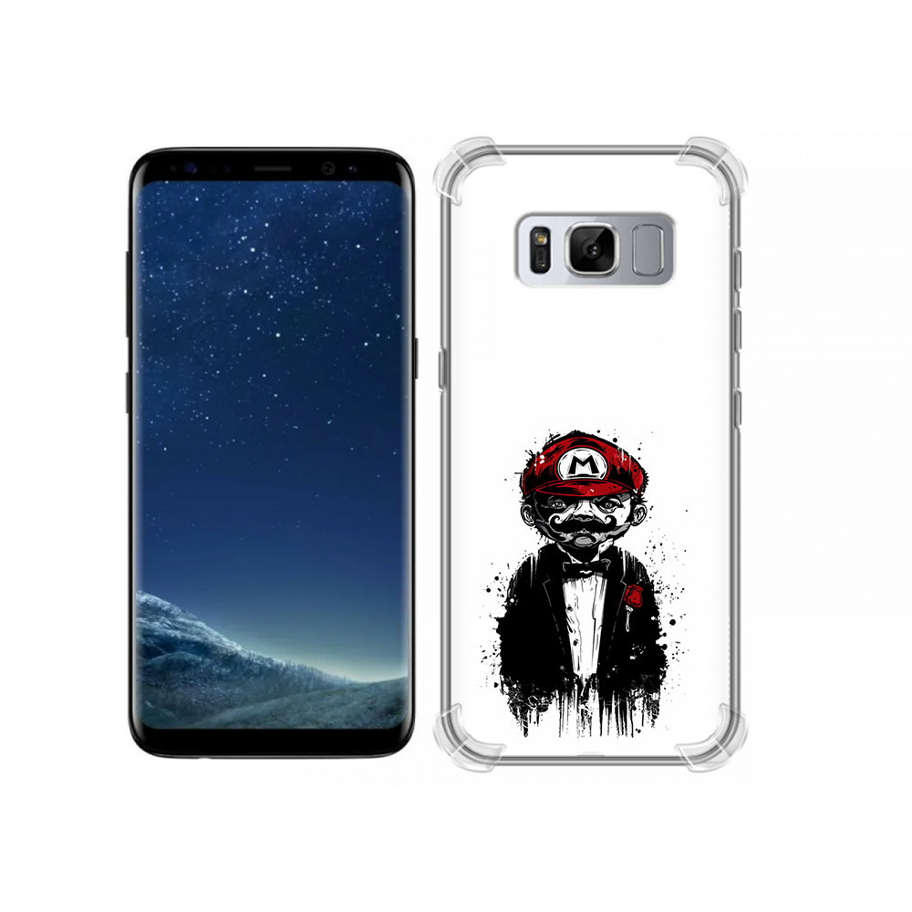 

Чехол MyPads Tocco для Samsung Galaxy S8 марио (PT62300.601.458), Прозрачный, Tocco