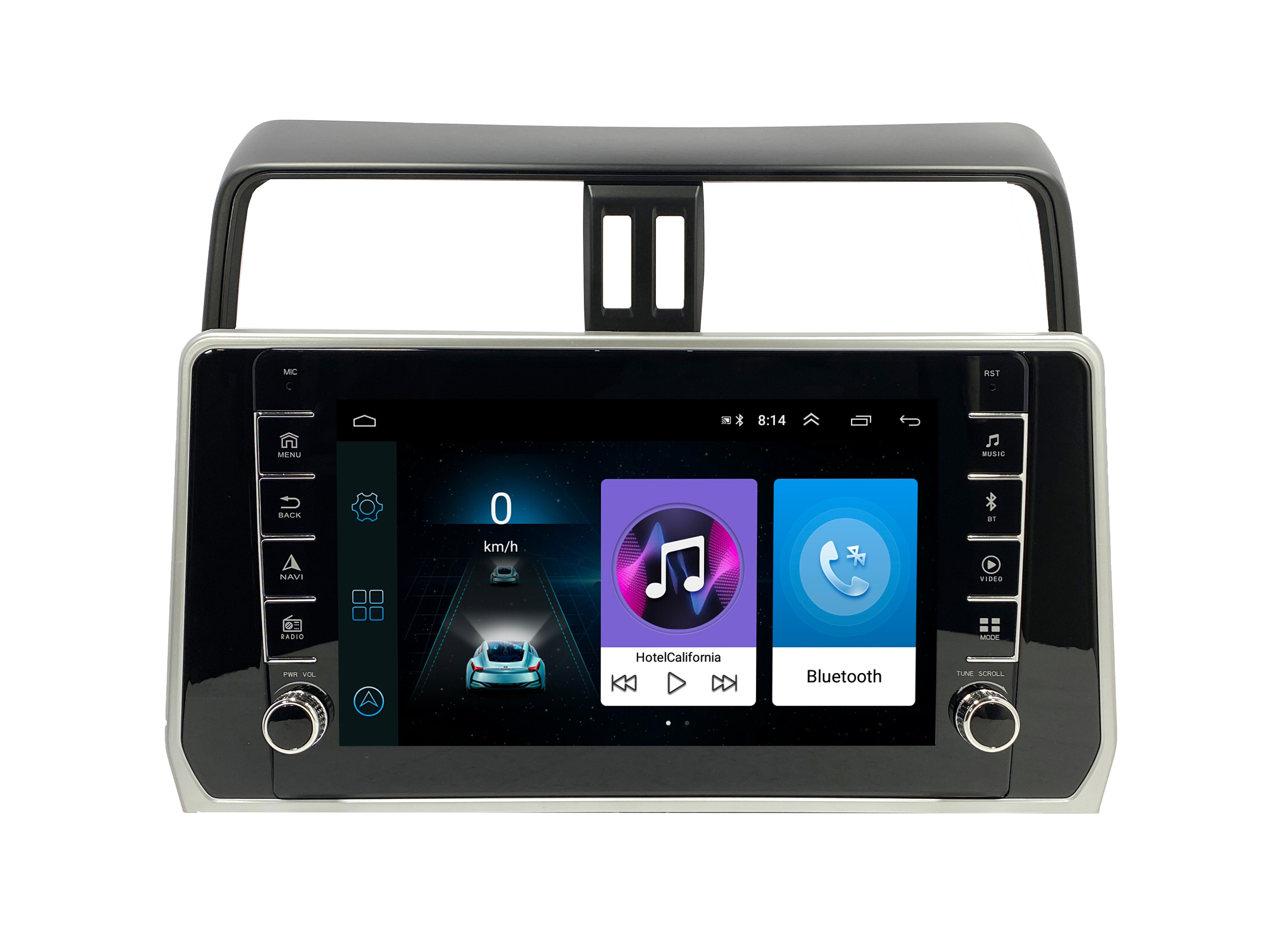 Автомагнитола ANDROID Toyota Prado 150 2017-2021 Android 12 216GB с крутилками Мульт 2129700₽